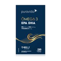 Ômega-3 EPA DHA Puravida 120 Caps Ômega-3 EPA DHA Puravida 120 Caps