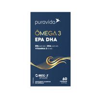Ômega 3 EPA DHA Puravida 660mg EPA 440mg DHA Puravida