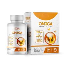 Omega 3 epa e dha 1000g com selo meg3 - 90 caps clinical - mix nutri