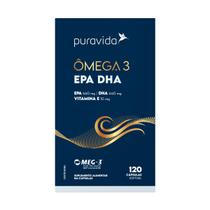 Ômega 3 EPA e DHA Big 120 Cápsulas Puravida