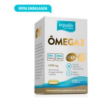 Ômega 3 Equaliv 120 Cápsulas IFOS + FOS Alta Pureza