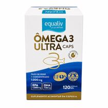 Omega 3 Equaliv Ultra Concertado Com 120 Cápsulas
