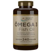 Ômega 3 Family Fish Oil Supplement in 240 cápsules softgels - Secrets Nutrition