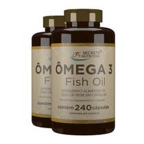 Ômega 3 Family Fish Oil Supplement in 2x240 cápsules softgels - Secrets Nutrition