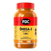 Omega 3 Fdc 360 Cápsulas Epa 1000 Mg Óleo De Peixe Fish Oil