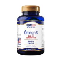 Omega 3 Fish Oil / Óleo de Peixe 1000 mg Vitgold 100 cáps.