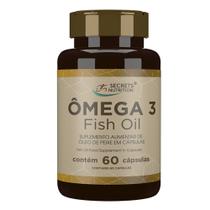 Ômega 3 Fish Oil Supplement in 60 cápsules - Secrets Nutrition