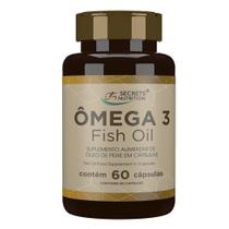 Ômega 3 Fish Oil Supplement in 60 cápsules - Secrets Nutrition