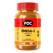 Ômega 3 fonte de epa + dha 1000mg fdc com 140 cápsulas