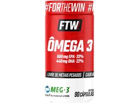 Ômega 3 FTW PA00071999 DHA e EPA 90 Cápsulas Ômega 3 FTW PA00071999 DHA e EPA 90 Cápsulas
