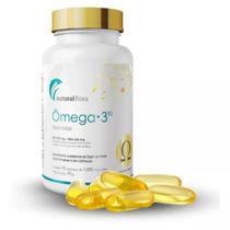 Omega 3 Gold TG Com Vitamina E 1000Mg 90 Caps - Suplemento pre treino Natural Flora