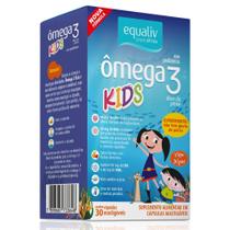 Omega 3 Infantil Mastigavel DHA 60Mg 30 Caps - Equaliv Omega 3 Infantil Mastigavel DHA 60Mg 30 Caps - Equaliv