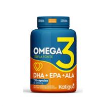 Omega 3 Katigua Tripla Fonte 1000mg 120 Capsulas Gel