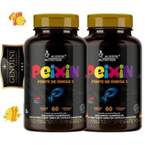 Omega 3 Kids Infantil Peixin 2x60 Peixinhos Mastigaveis - Alisson Farma