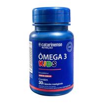Omega 3 Kids Mastigável Sabor Cereja Com 30 Cápsulas Catarinense Omega 3 Kids Mastigável Sabor Cereja Com 30 Cápsulas Catarinense