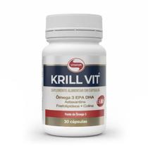 Ômega 3 Krill Vitafor 30 Cápsulas Selo IKOS Ômega 3 Krill Vitafor 30 Cápsulas Selo IKOS