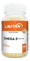 Omega 3 Lavitan 1000mg Suplemento 120 Comprimidos