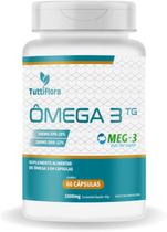 Ômega 3 MEG-3 (18% EPA 12% DHA) 60 Caps 1000mg Tuttiflora