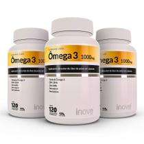 Omega 3 MEG3 1000mg 3uni 120caps Inove Nutrition