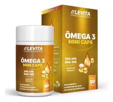 Ômega 3 Mini Caps 90 Cápsulas Com Dha 360