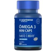 Ômega 3 Mini Cápsulas Catarinense Pharma 60 Cápsulas EPA DHA IFOS Ômega 3 Mini Cápsulas Catarinense Pharma 60 Cápsulas EPA DHA IFOS