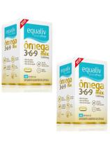 Ômega 3 Mix (3,6 e 9) Kit C2 Suplemento C60 Equaliv Ômega 3 Mix (3,6 e 9) Kit C2 Suplemento C60 Equaliv