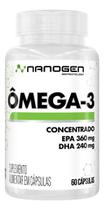 Ômega 3 nanogen Suplemento Alimentar em Cápsulas Alta Pureza