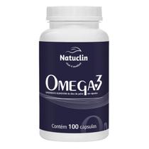 Ômega 3 Natuclin Com 100 Cápsulas 500mg Oleo De Peixe