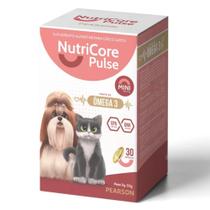 Ômega 3 NutriCore Pulse Mini Até 10kg Suplemento Alimentar para Cães e Gatos 30 Cápsulas - Laborato