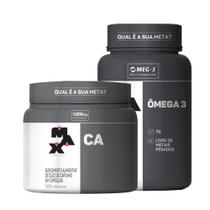 Omega 3 + Oleo de Cartamo Kit Qualidade de Vida - Max Titanum - Max Titanium