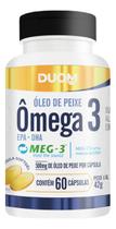 Ômega 3 Óleo De Peixe 100% Puro 60 Cápsulas 500mg Duom