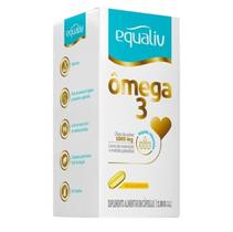 Ômega 3 Óleo De Peixe 1000mg 180 Cápsulas S/sabor - Equaliv