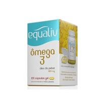 Ômega 3 Óleo de Peixe 120 Capsulas EQUALIV Ômega 3 Óleo de Peixe 120 Capsulas EQUALIV