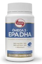 Omega 3 Óleo de Peixe de EPA 540 mg / DHA 360 mg com 60 cápsulas-Vitafor