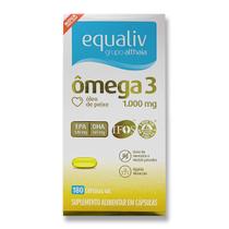 Omega 3 Oleo de Peixe EPA DHA Equaliv 180 Capsulas Gelatinosas Omega 3 Oleo de Peixe EPA DHA Equaliv 180 Capsulas Gelatinosas