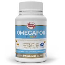 Ômega 3 Omegafor Family EPA DHA 60 Capsulas Vitafor
