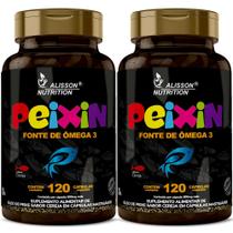 Omega 3 Peixin 2x120 cápsulas Alisson Nutrition