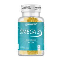 Ômega 3 Pharma Pro 1000mg 60 Cápsulas Suplemento de Óleo de Peixe