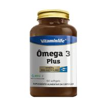 Ômega 3 Plus 1000mg 60 Cápsulas Vitaminlife