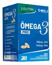 Ômega 3 Pro 360mg Epa 240mg Dha Óleo Peixe - 60 Capsulas