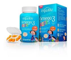 Ômega 3 Pro Kids Equaliv - 60 Cápsulas mastigáveis para crianças com NF