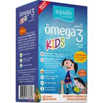 Ômega 3 Pro Kids Equaliv Oil Sabor Laranja 30 Cápsulas