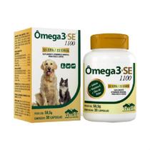 Ômega 3 + SE 1100 30 cápsulas - Vetnil Ômega 3 + SE 1100 30 cápsulas - Vetnil