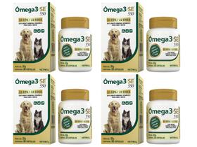 Ômega 3+se 550 30 Capsulas - Vetnil - 4 Unidades