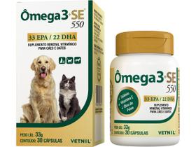 Ômega 3+se 550 30 Capsulas - Vetnil