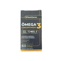 Ômega 3 Super Concentrado 1.100mg +dha +epa Nutrigenes Ômega 3 Super Concentrado 1.100mg +dha +epa Nutrigenes