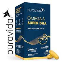 Omega 3 super dha 1000 mg epa 400 mg - pura vida 60 caps Omega 3 super dha 1000 mg epa 400 mg - pura vida 60 caps