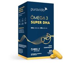 Ômega 3 super DHA 60 caps - Puravida