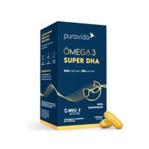 Ômega 3 Super DHA - Puravida 120 Cápsulas