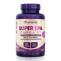 Ómega 3 Super EPA 990mg + DHA 660mg - 90 Caps - Sanavita